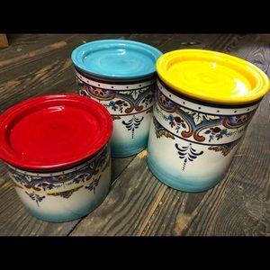 Porcelain canisters